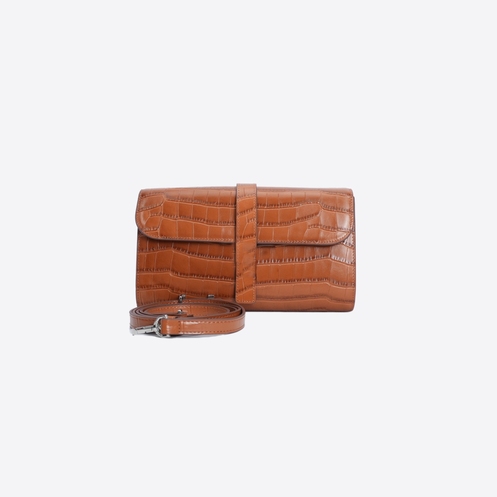 Cognac ARC SHOULDER bag